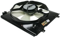 Front Radiator & A/C Condenser Cooling Fan Assembly Plastic Direct Replacement Compatible with 2008-2009 Honda Accord HO3115148 HO3113127 19030R77T01-PFM 19030R70A01-PF