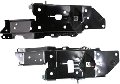 Set Of 2 Front Radiator Support-Side Panel Steel Right Passenger & Left Driver Side Direct Replacement Compatible With 2008-2013 Nissan Rogue / 2014-2015 Select NI1225183 NI1225182