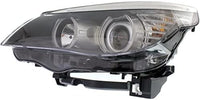 Set Of 2 Front Headlight Assembly Right Passenger & Left Driver Side Direct Replacement Compatible With 2008-2010 BMW 5-Series BM2503142 BM2502142 63127177732 63127177731