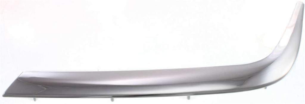Front Bumper Molding Chrome Right Passenger Side Direct Replacement Compatible With 1998-2000 Mercedes Benz C-Class 202 Chassis MB1047106 2028851074