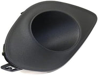 Set Of 2 Front Fog Lamp Molding Textured With Hood Scoop Right Passenger & Left Driver Side Direct Direct Replacement Compatible With 2015-2023 Dodge Charger CH1039171 CH1038171