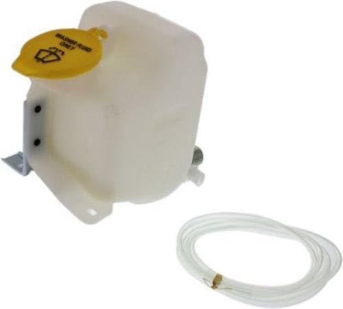 Washer Reservoir Assembly With Dual Pump & Cap Direct Replacement Compatible With 1997-2002 Jeep Wrangler CH1288144 4874393