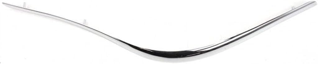 Front Bumper Molding Chrome Right Passenger Side Direct Replacement Compatible With1998-2002 Lincoln Town Car FO1059273 F8VZ17K833BA