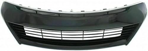 Front Bumper Grille Primed With Chrome Molding Plastic Direct Replacement Compatible With 2014-2016 Toyota Corolla TO1036150 5310202210