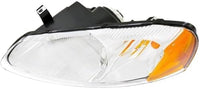 Set Of 2 Front Headlights Assembly Right Passenger & Left Driver Side Direct Replacement Compatible With 2001-2003 Chrysler Sebring / 2001-2006 Dodge Stratus CH2503143 CH2502143