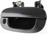 Set of 2 Front Exterior Door Handle Smooth Black with Keyhole Right & Left Side Direct Replacement Compatible with 1994-2001 Dodge Ram 1500/1994-2002 2500 3500 55275022-PFM