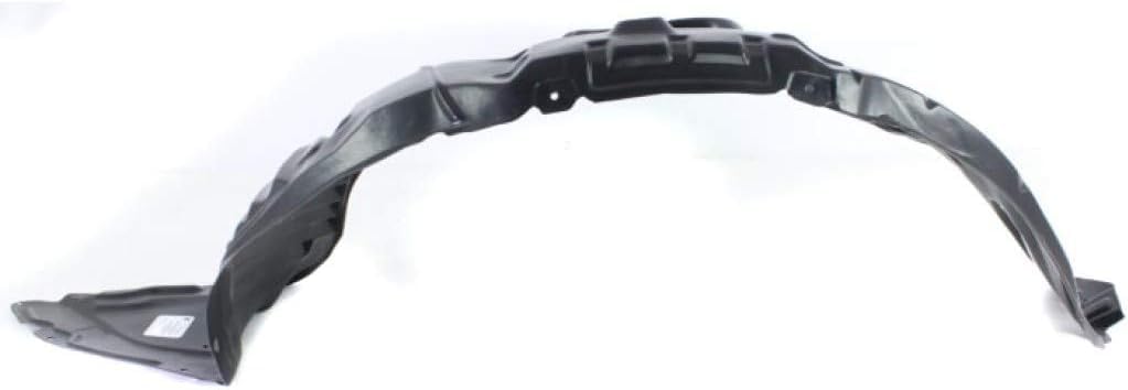 Front Fender Liner Left Driver Side Direct Replacement Compatible With 2010-2011 Mazda 3 MA1248138 BBP356140G