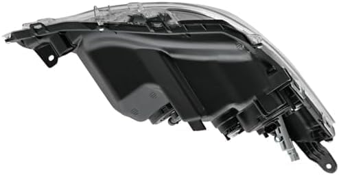 Front Headlight Assembly Halogen Left Driver Side Direct Replacement Compatible With 2012-2014 Toyota Prius C TO2502214 8115052E81