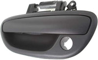 Front Exterior Door Handle Textured with Keyhole Left Driver Side Direct Replacement Compatible with 2005-2009 Subaru Legacy/Outback 61021AG03ANN
