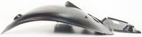 Front Fender Liner Rear Section Left Driver Side Direct Replacement Compatible With 2007-2013 Mercedes Benz S-Class MB1248144 2216900530