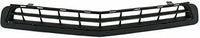 Front Upper Textured & Lower Grille Primed Shell and Insert Plastic Direct Replacement Compatible With Chevrolet Camaro 2010-2013 92243533 92228228 GM1200620 GM1036125