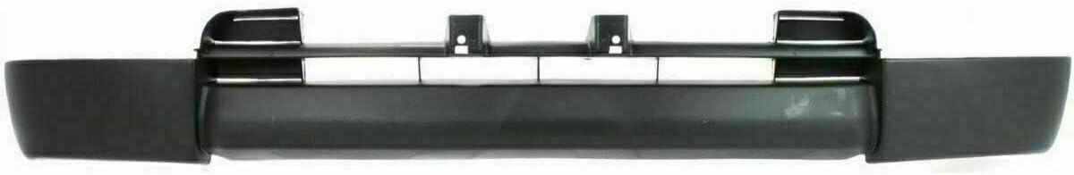 Front Bumper Chrome Steel + Lower Valance Panel Primed + Signal Lights Right Passenger & Left Driver Side Direct Replacement Compatible With Toyota 4Runner 1996-1998 TO1002162