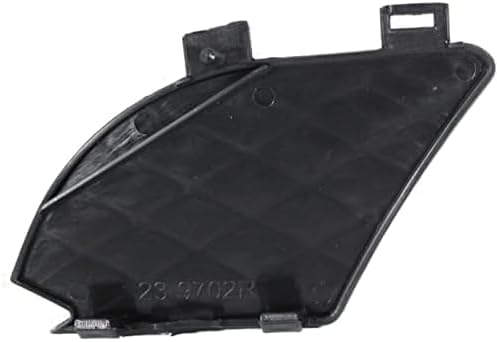 Set Of 2 Front Fog Lamp Outer Cover Primed Plastic Right Passenger & Left Driver Side Direct Replacement Compatible With 2000-2003 Mercedes Benz E-Class MB1039102 MB1038102