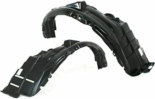Set Of 2 Front Fender Liner Left Driver & Right Passenger Side Direct Replacement Compatible With 2007-2013 Mitsubishi Outlander MI1249122 MI1248122 5370A954 5370A953