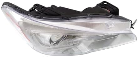 Set Of 2 Front Head Light Assembly Plastic Left Driver & Right Passenger Side Direct Replacement Compatible With 2015-2021 Subaru WRX/STI SU2503152 SU2502152 84001VA021 84001VA031
