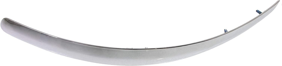 Front Bumper Molding Chrome Left Driver Side Direct Replacement Compatible With 1999-2003 Ford Windstar FO1058274 XF5Z17K833AA
