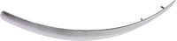 Front Bumper Molding Chrome Left Driver Side Direct Replacement Compatible With 1999-2003 Ford Windstar FO1058274 XF5Z17K833AA