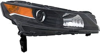 Set Of 2 Front Headlight Lens And Housing Right Passenger & Left Driver Side Direct Replacement Compatible With 2012-2014 Acura TL AC2519118 AC2518118 33101TK4A11 33151TK4A11