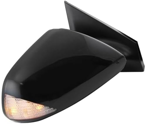 Set Of 2 Front Power Mirror Non-Folding Non-Heated Primed Plastic Left Driver & Right Passenger Side Direct Replacement Compatible With 2005-2010 Scion tC SC1320102 SC1321102