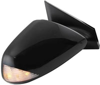 Set Of 2 Front Power Mirror Non-Folding Non-Heated Primed Plastic Left Driver & Right Passenger Side Direct Replacement Compatible With 2005-2010 Scion tC SC1320102 SC1321102