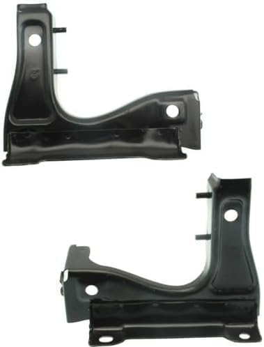 Set of 2 Front Radiator Support Bracket Steel Left Driver & Right Passenger Side Direct Replacement Compatible with 2014-2021 Toyota Tundra TO1225438 TO1225437 539060C020 539050C020