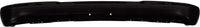 Front Bumper Primed Steel Without Pad Holes Direct Replacement Compatible With 1996-2002 Chevrolet Express/GMC Savana Van 1500/2500 / 3500 GM1002810 15075738