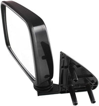 Set Of 2 Front Mirror Manual Folding Non-Heated Primed Right Passenger & Left Driver Side Direct Replacement Compatible With 1986-1997 Nissan Pickup NI1320106 NI1321106 9630211G7A