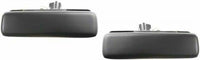 Set of 2 Front Exterior Door Handle Outside Primed Left Driver & Right Passenger Side Direct Replacement Compatible with 1985-2005 Chevrolet Astro GMC Safari / 1990-1996 Trans Sport