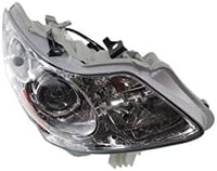 Set Of 2 Front Head Light Assembly Right Passenger & Left Driver Side Direct Replacement Compatible With 2007-2008 Infiniti G35 IN2502137 IN2503137 26060JK60C 26010JK60C