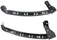 Set Of 2 Front Bumper Corner Beam Bracket Steel Left Driver & Right Passenger Side Direct Replacement Compatible With 2011-2017 Honda Odyssey HO1043119 HO1042119