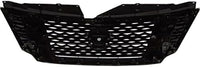 Front Grille Primed Plastic With Chrome Frame Direct Replacement Compatible With 2017-2020 Nissan Armada NI1200286 623105ZW0A
