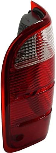 Set Of 2 Tail Light Lens And Housing Right Passenger & Left Driver Side Direct Replacement Compatible With 2001-2005 Ford Ranger FO2801156 FO2800156 1L5Z13404BA 1L5Z13405BA