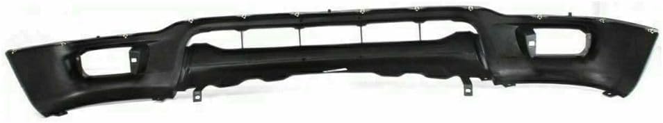 Front Bumper Filler + Lower Valance Panel + Signal Lights Assembly Right Passenger & Left Driver Side Direct Replacement Compatible With Toyota Tacoma 2001-2004 TO1095196