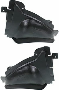 Set of 2 Front Engine Splash Shield Under Cover Right Passenger & Left Driver Side Direct Replacement Compatible with 2011-2016 BMW 5-Series BM1228155 BM1228154 51757312829