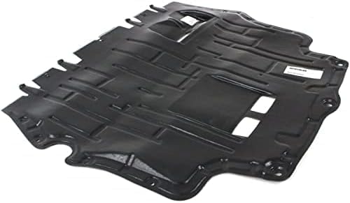 Front Engine Splash Shield Under Cover Plastic Direct Replacement Compatible with 2006-2010 Volkswagen Passat / 2009-2017 CC VW1228115 3C0825235J
