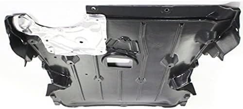 Front Engine Center Splash Shield Under Cover Direct Replacement Compatible with 2008-2013 BMW 128i BM1228138 51752996364
