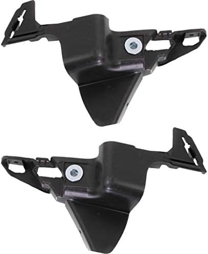 AUTOS PARTS PLUS Set Of 2 Front Bumper Bracket Plastic Left Driver & Right Passenger Side Direct Replacement Compatible With 2010-2015 Chevrolet Camaro GM1042115 GM1043115 92243318 92243317