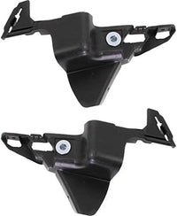 AUTOS PARTS PLUS Set Of 2 Front Bumper Bracket Plastic Left Driver & Right Passenger Side Direct Replacement Compatible With 2010-2015 Chevrolet Camaro GM1042115 GM1043115 92243318 92243317