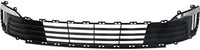 Front Bumper Grille Plastic Direct Replacement Compatible With 2016-2017 Kia Rio KI1036138 865601W500