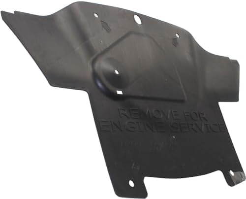 AUTOS PARTS PLUS Front Center Engine Splash Shield Under Cover Plastic Direct Replacement Compatible with 2015-2023 Dodge Charger / 2018-2023 Challenger CH1228138 68214815AA