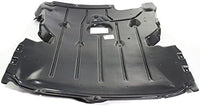 Front Engine Center Splash Shield Under Cover Direct Replacement Compatible with 2008-2013 BMW 128i BM1228138 51752996364