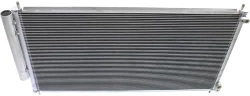 Front AC Condenser Aluminum Core Direct Replacement Compatible With 2012-2015 Honda Civic HO3030157 80110TS4T01