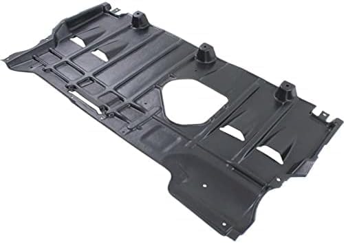 Front & Rear Engine Splash Shield Under Cover Direct Replacement Compatible with 2010-2013 Mazda 3 MA1228113 MA1228112 BBM456112E BBM456110C