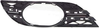 Set Of 2 Front Fog Light Molding Primed Plastic Left Driver & Right Passenger Side Direct Replacement Compatible With 2007-2009 Mercedes Benz E-Class MB1039115 MB1038115