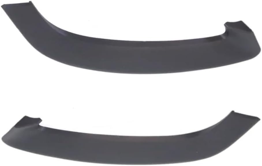 Set Of 2 Front Bumper Molding Primed Left Driver & Right Passenger Side Direct Replacement Compatible With 2010-2011 Kia Soul KI1047102 KI1046102 865642K050 865632K050