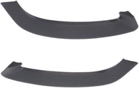 Set Of 2 Front Bumper Molding Primed Left Driver & Right Passenger Side Direct Replacement Compatible With 2010-2011 Kia Soul KI1047102 KI1046102 865642K050 865632K050