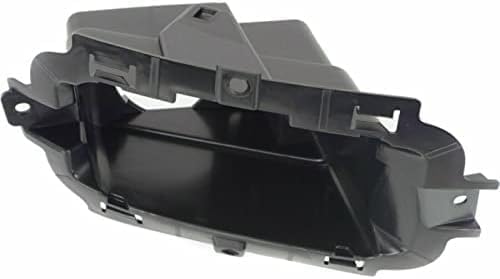 Set of 2 Front Fog Light Bracket Textured Left Driver & Right Passenger Side Direct Replacement Compatible with 2014-2015 Chevrolet Silverado 1500 GM2603102 GM2602102 22944875
