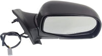 Set of 2 Front Power Mirror Manual Folding Non-Heated Textured Right Passenger & Left Driver Side Direct Replacement Compatible With 1993-2005 Ford Ranger FO1320206 FO1321206