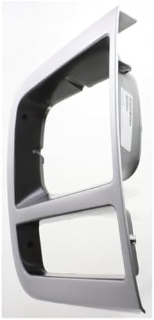 Set Of 2 Front Head Light Door Bezel Left Driver & Right Passenger Side Direct Replacement Compatible With 1994-1996 Chevrolet/GMC G-Series GM2513181 GM2512181 15685964 15685963