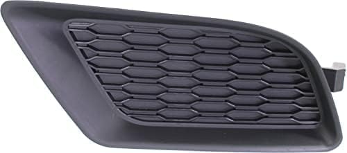 Set Of 2 Front Fog Light Cover Left Driver & Right Passenger Side Direct Replacement Compatible With 2011-2014 Dodge Charger CH1039131 CH1038131 68092570AA 68092571AA